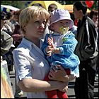 1 июня 2006 г, Барнаул   Открытие детского праздника на пл.Сахарова