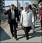 18 мая 2006 г, Барнаул   Субботники в Банауле: итоги и проблемы (выездное совещание мэра Барнаула Владимира Колганова