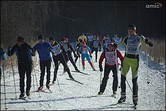 11 февраля 2018 г., Барнаул. Екатерина Смолихина   Солнце, лыжи, Барнаул: более тысячи горожан пришли на "Лыжню России"