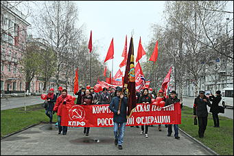    Мир, труд, дождь со снегом: политический Первомай в Барнауле 
