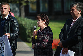 5 сентября 2017 г, Барнаул. Екатерина Смолихина   В Барнауле прошел митинг против "судилища" по громкому уголовному делу