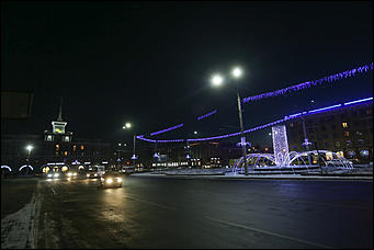 25 декабря 2017 г, Барнаул. Екатерина Смолихина   Сияющая столица: как украсили Барнаул к Новому году