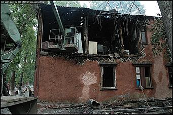    Пожар в доме по улице Беляева, 19