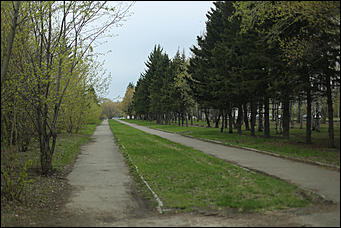16 мая 2018 г., Барнаул. Екатерина Смолихина   Барнаульский парк "Победа" в ожидании новой жизни