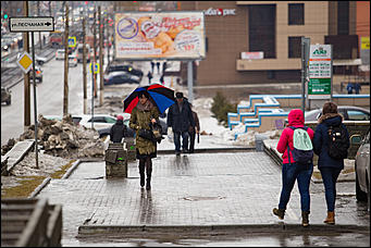 31 март 2017 г., Барнаул   Наступили теплые деньки. Весна в Барнауле