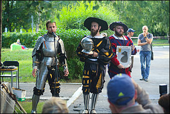 22 августа 2019 г., Барнаул   Барнаульцам показали настоящие рыцарские бои и рассказали о костюмах XVI века