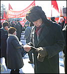 3 марта 2007 г., Барнаул   Митинг протеста "против антисоциальных реформ и повышения цен" в Барнауле