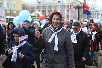 1 мая 2019 г., Барнаул. Екатерина Смолихина   Праздник Весны и труда: как в Барнауле прошли шествие и митинг в честь 1 Мая