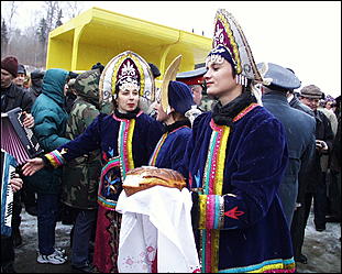 18 октября 2000г.    Торжественное открытие автомобильной дороги Алтай-Кузбасс