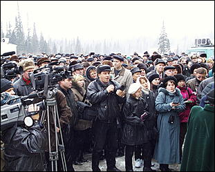 18 октября 2000г.    Торжественное открытие автомобильной дороги Алтай-Кузбасс
