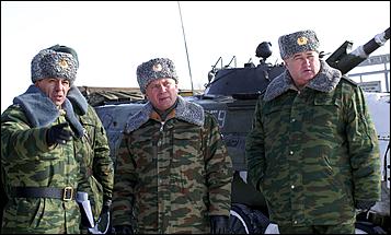 14 февраля 2006 года, Алейск   Визит командующего СибВО 
