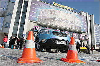 6 марта 2011 г., Барнаул   Презентация нового городского внедорожника  SsangYong New Actyon от Автоцентра СанРимо