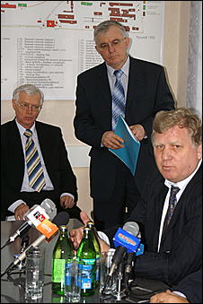 27 марта 2007 г., Барнаул   Выездное совещание городской администрации на Барнаульской ТЭЦ-2