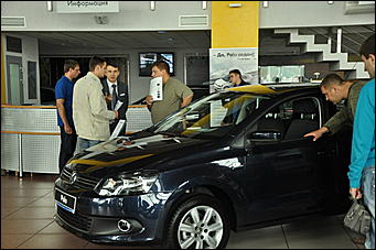 10-11 сентября 2010 г., Барнаул   Презентация Volkswagen Polo седан в АлтайЕвроМоторс