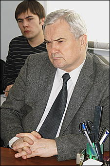 26 февраля 2007 г., Барнаул   Посещение главой Барнаула Владимиром Колгановым ООО "Алтайхолод"