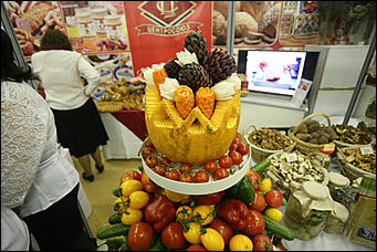 31 октября 2017 г., Барнаул. Екатерина Смолихина   Лучшие алтайские продукты показали в Барнауле на выставке "АлтайПродМаркет"