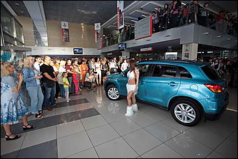 12 августа 2010 г., Барнаул   Презентация нового кроссовера Mitsubishi ASX в Автоцентре АНТ
