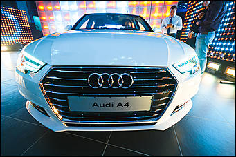 4 декабрь 2015 г., Барнаул   Презентация нового автомобиля Audi A4
