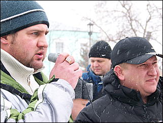 20 марта 2010 г., Барнаул   Акция протеста автомобилистов