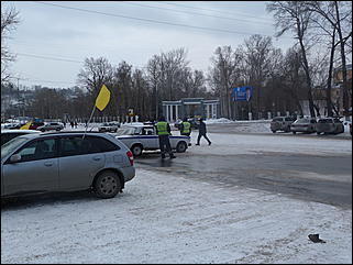 19 марта 2011 г., Барнаул   Акция протеста автомобилистов