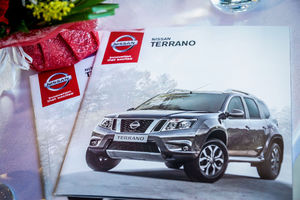   "Автоцентр АНТ официальный дилер Nissan 5 июня представил публике новый Nissan Terrano" 