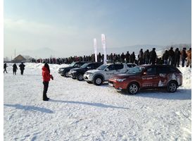   Команда Mitsubishi Автоцентра АНТ 24 февраля  выступила на соревновании для внедорожников "Автомасленица" 