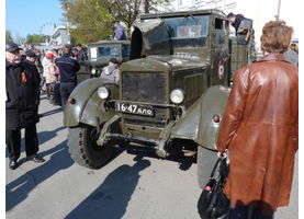   Выставка ретро автомобилей в Барнауле