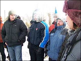 12 декабря 2009 г., Барнаул   Акция протеста автомобилистов