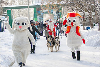18 ноябрь 2016 г., Барнаул   Как алтайский Дед Мороз отпраздновал день рождения. Фоторепортаж