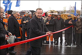 16 октября 2009 г., Барнаул   Открытие объездной дороги по ул. Власихинской в Барнауле