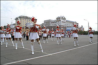 4 сентября 2010 г., Барнаул   Барнаулу 280: плац-парад духовых оркестров Сибири