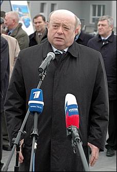 14 апреля 2006 г., Барнаул   Визит премьер-министра РФ Михаила Фрадкова 