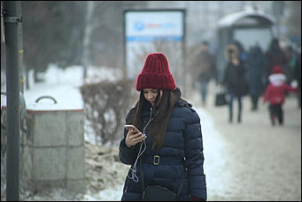 12 января 2018 г., Барнаул. Екатерина Смолихина   Тепло ли тебе, девица: жительницы Барнаула на зимних улицах