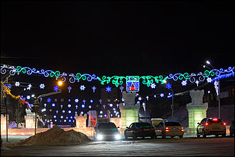22 декабрь 2016 г., Барнаул © Амител Вячеслав Мельников   Зажигая новогодние огни. Как украсили Барнаул к празднику