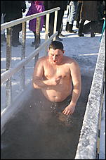 19 января 2010 г., Барнаул   Крещение на Оби в Барнауле