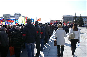 1 мая 2008 г., Барнаул   Первомай в Барнауле