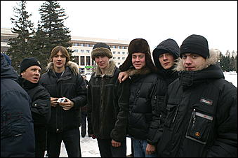 24 января 2007 г., Барнаул   Митинг протеста в Барнауле