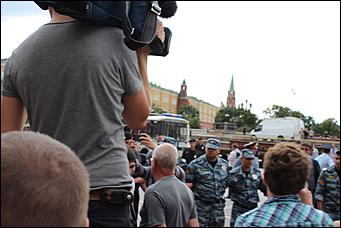 18 июль 2013 г., Москва   Несанкционированный митинг в поддержку Навального