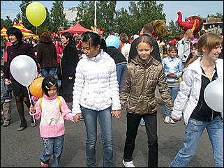 4 сентября 2010г., Барнаул   Открытие Дня города на пл.Сахарова