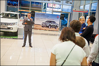 11 сентябрь 2015 г., Барнаул   Автоцентр АНТ провел презентацию нового поколения Mitsubishi L200