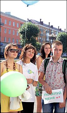 12 июль 2012 г., Барнаул   День объятий от "Доброго Радио"