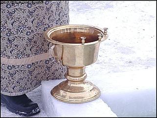    Крещение. Чин великого освящения воды в Оби