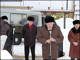    Торжественная сдача первой очереди магистрального газопровода Барнаул-Бийск