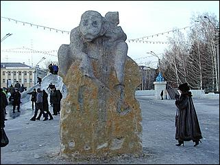    "Оттепель в Барнауле /03.01.2002/"