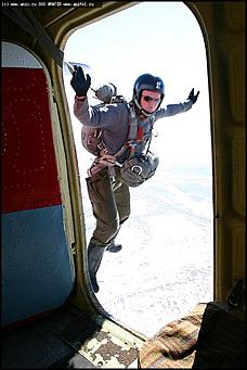    Тренировка парашютно-десантной пожарной службы