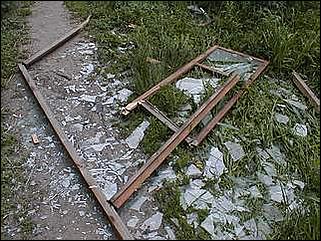    Буря в Барнауле. 03 июня 2001.