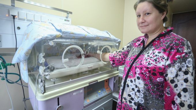 16 ноября 2017 г., Барнаул. Екатерина Смолихина   Как в алтайском перинатальном центре выхаживают недоношенных детей