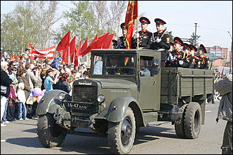 9 мая 2008 г., Барнаул   День Победы в Барнауле