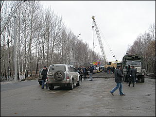 16 апреля 2010 г., Барнаул   Подтопление в Индустриальном районе
