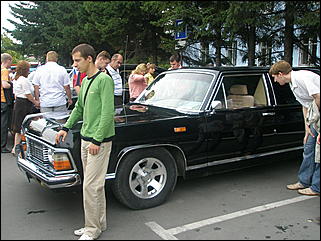 30 августа 2008 г., Барнаул   Выставка ретро-автомобилей в День Барнаула  